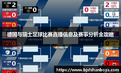德国与瑞士足球比赛直播信息及赛事分析全攻略