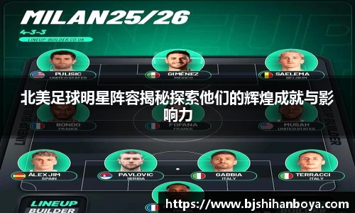 北美足球明星阵容揭秘探索他们的辉煌成就与影响力